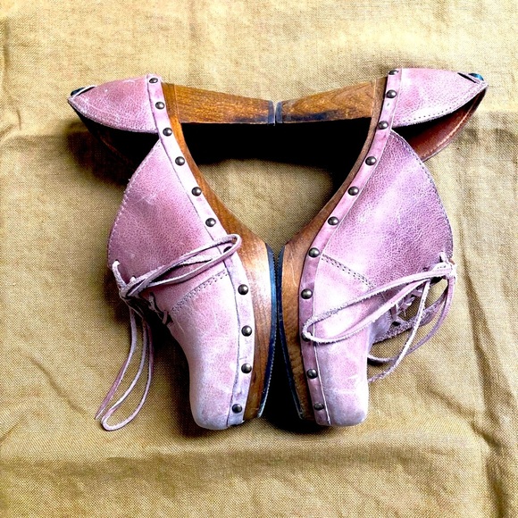 Sanita Shoes - Rose Color Danish Clog Heels